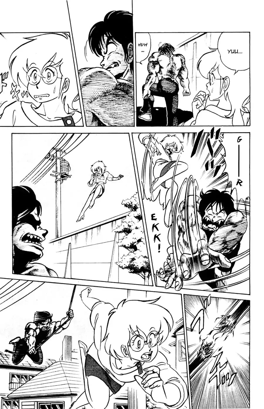 Yuu & Mii Chapter 3 page 28 - Chapter 3: A Scary City