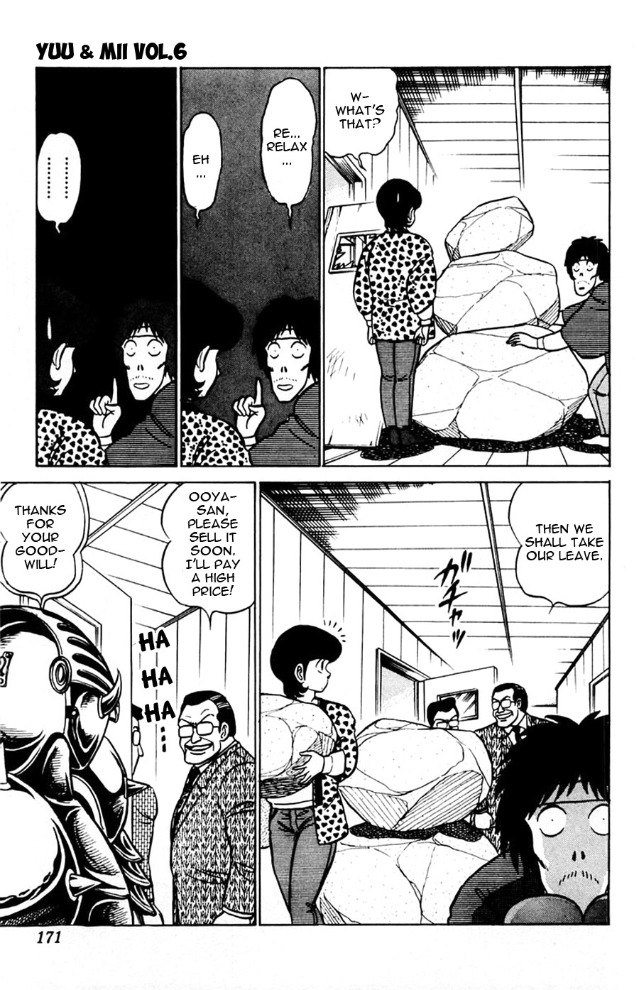 Yuu & Mii Chapter 36 page 10 - Chapter 36: Noisy but happy Yaninari Sou