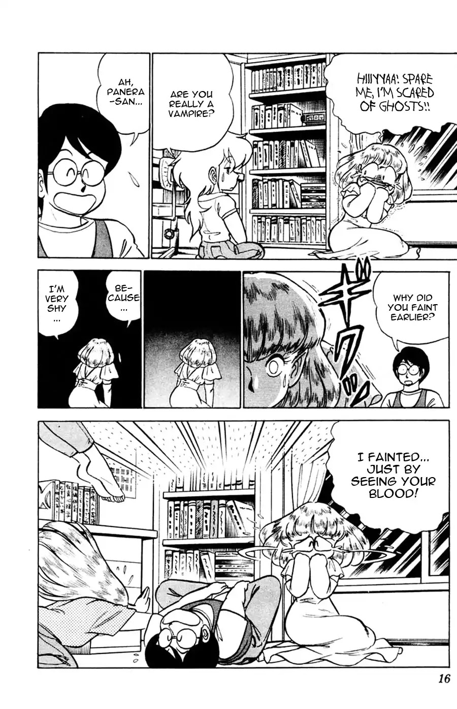 Yuu & Mii Chapter 37 page 17 - Chapter 37: Vampire