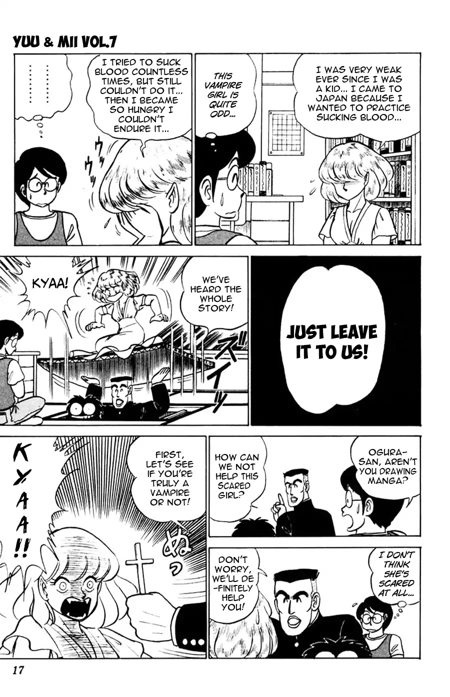 Yuu & Mii Chapter 37 page 18 - Chapter 37: Vampire