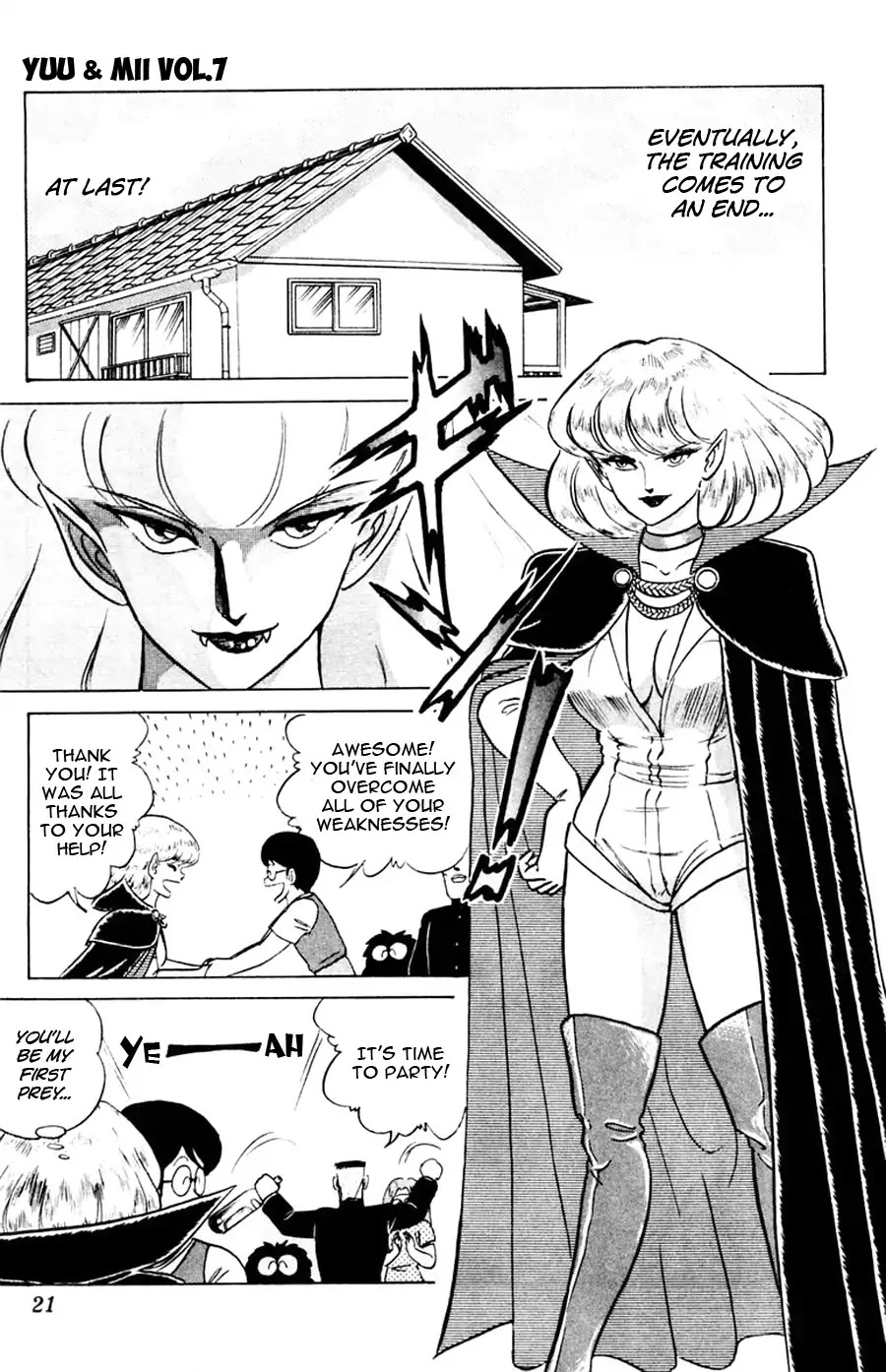 Yuu & Mii Chapter 37 page 22 - Chapter 37: Vampire