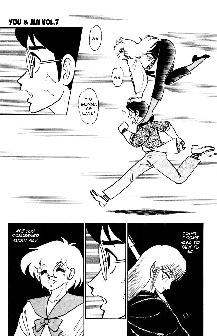Yuu & Mii Chapter 42 page 23 - Chapter 42: Gentle Yuu - Stubborn Ai