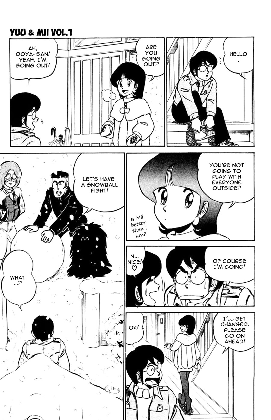 Yuu & Mii Chapter 5 page 19 - Chapter 5: Mii on a Snowy Day