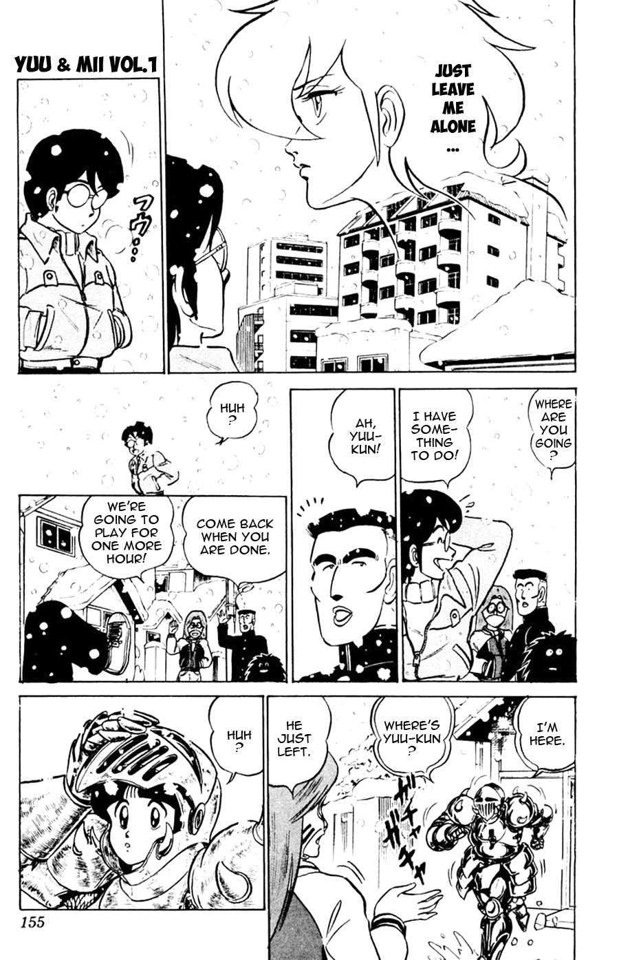 Yuu & Mii Chapter 5 page 21 - Chapter 5: Mii on a Snowy Day