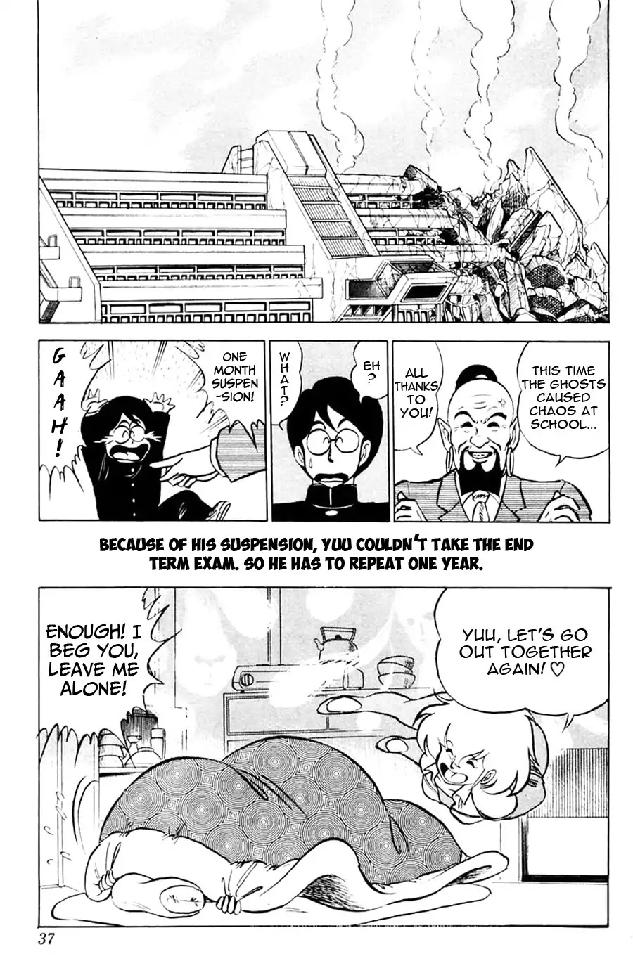 Yuu & Mii Chapter 7 page 38 - Chapter 7: School Chaos