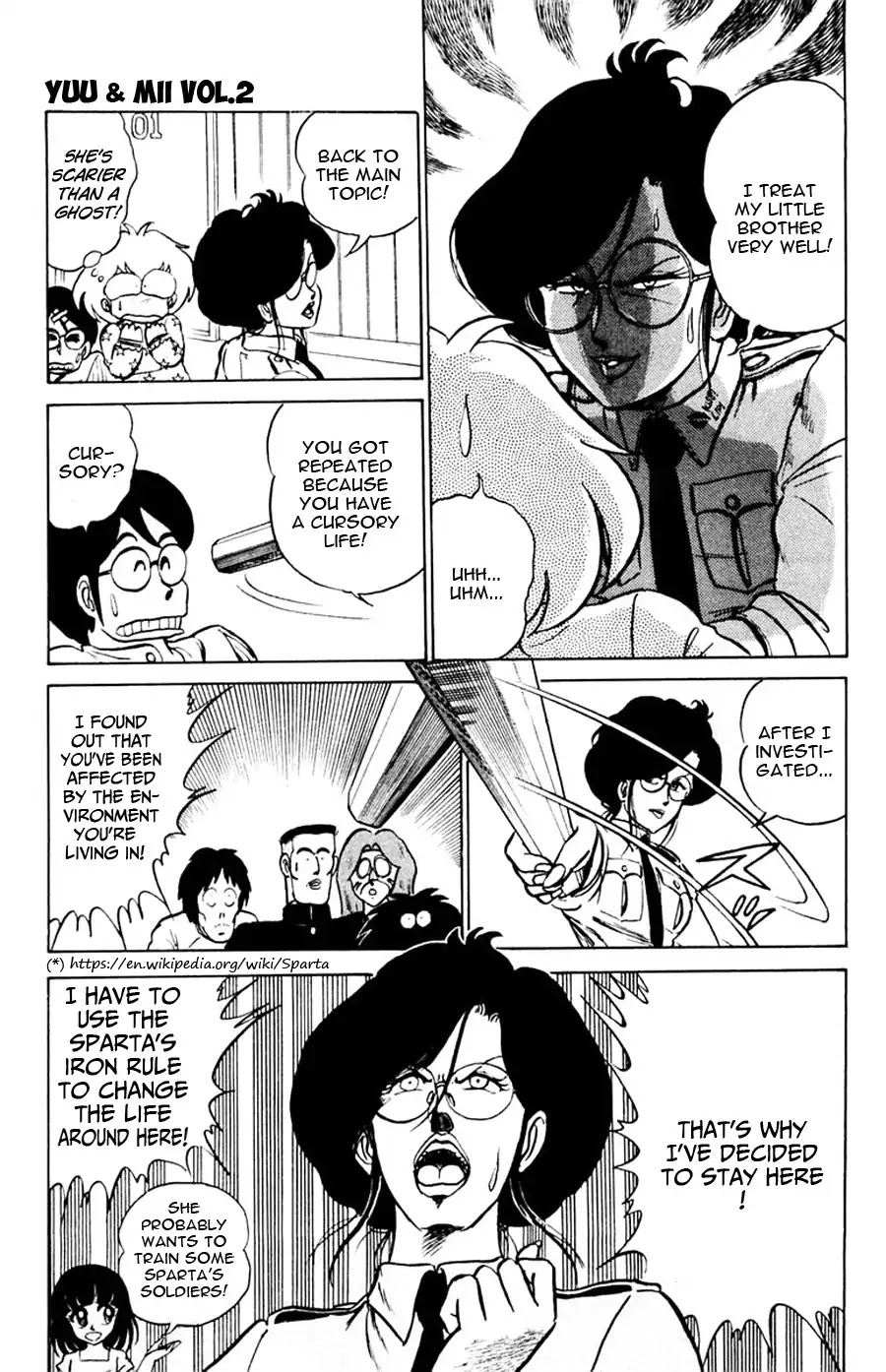 Yuu & Mii Chapter 8 page 10 - Chapter 8: Yuwa, The Iron Girl