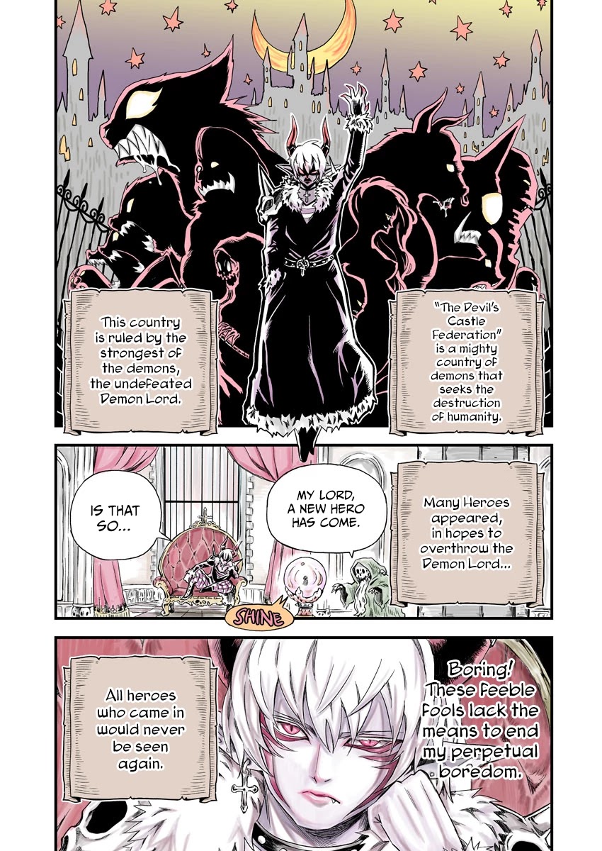 Yuucha to Maou Chapter 1 page 2 - Chapter 1: The Arrival of the Hero