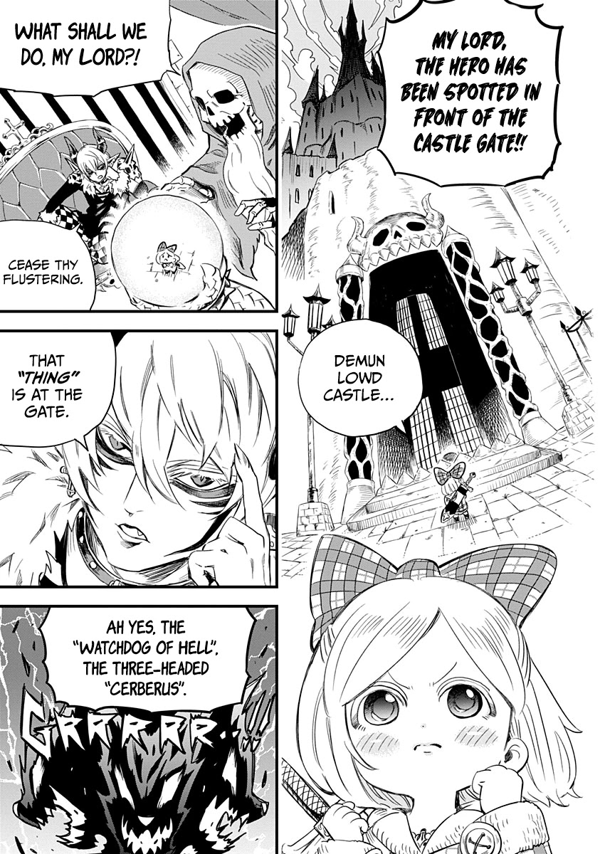 Yuucha to Maou Chapter 3 page 1 - Chapter 3: Watchdog of Hell