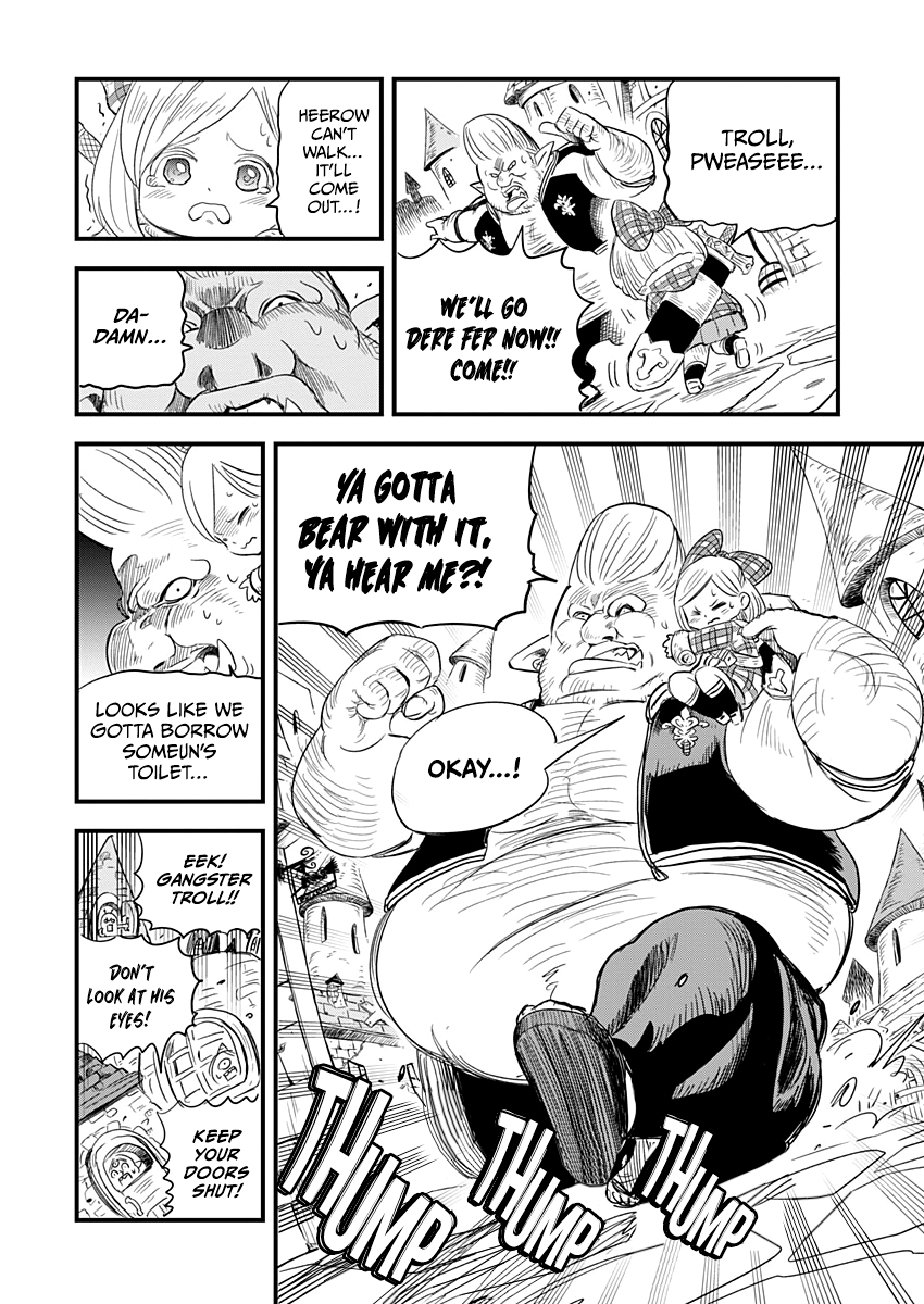 Yuucha to Maou Chapter 6 page 2 - Chapter 6: About to Explode!! Where's the Toilet?!