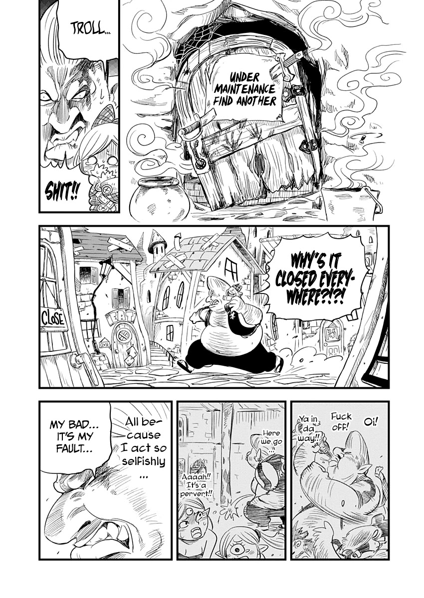 Yuucha to Maou Chapter 6 page 5 - Chapter 6: About to Explode!! Where's the Toilet?!