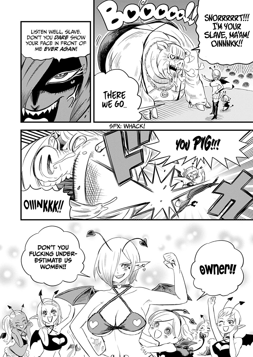 Yuucha to Maou Chapter 8 page 4 - Chapter 8: No Mercy for Rude Customers!!