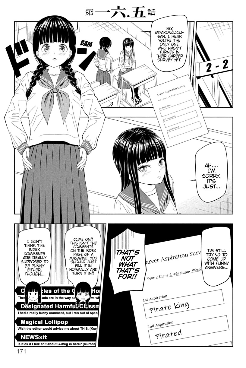 Yuugai Shitei Doukyuusei Chapter 16.5 page 1 - Chapter 16.5: Miyakonojou-san Thinks of Her Future