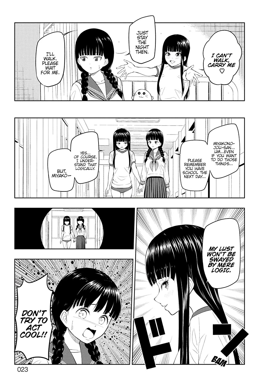Yuugai Shitei Doukyuusei Chapter 20 page 9 - Chapter 20: Miyakonojou-san Collapses