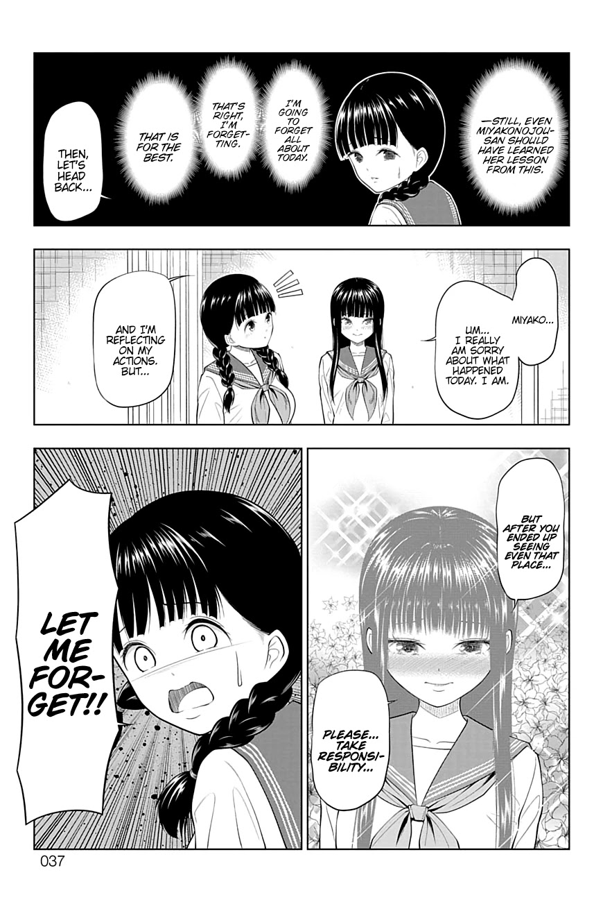 Yuugai Shitei Doukyuusei Chapter 21 page 14 - Chapter 21: Miyakonojou-san Can't Reach