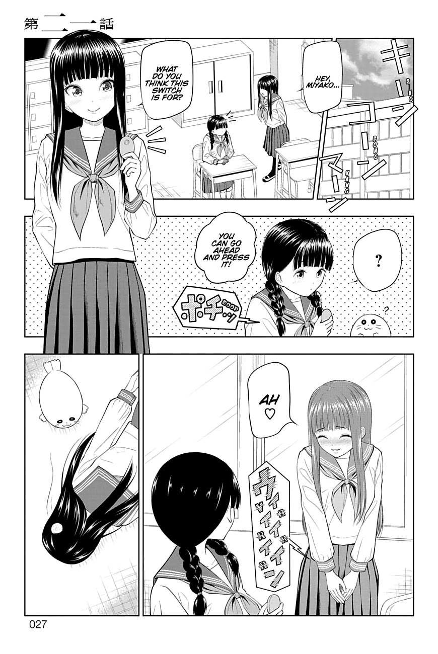 Yuugai Shitei Doukyuusei Chapter 21 page 4 - Chapter 21: Miyakonojou-san Can't Reach