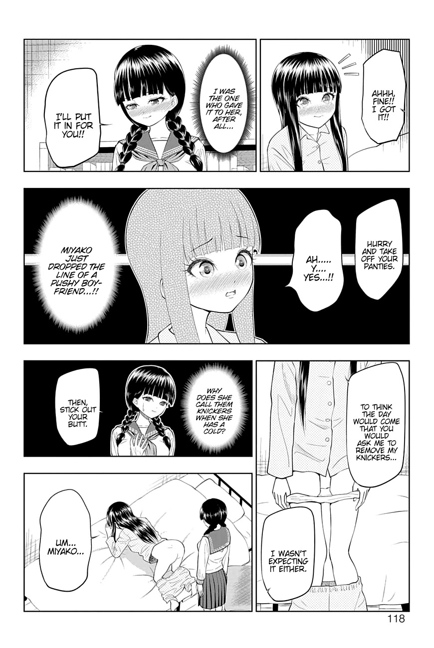 Yuugai Shitei Doukyuusei Chapter 27 page 12 - Chapter 27: Miyakonojou-san Catches a Cold