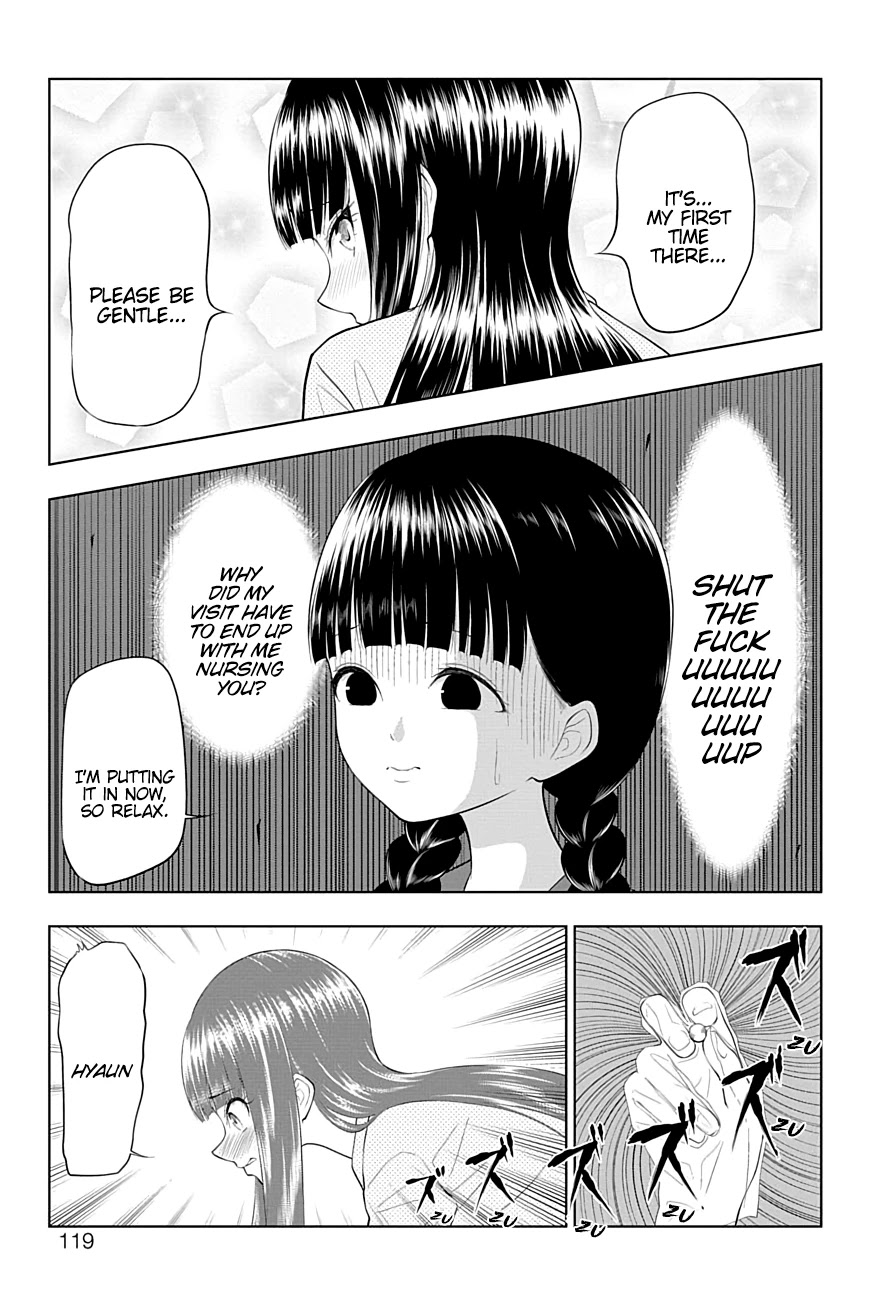 Yuugai Shitei Doukyuusei Chapter 27 page 13 - Chapter 27: Miyakonojou-san Catches a Cold