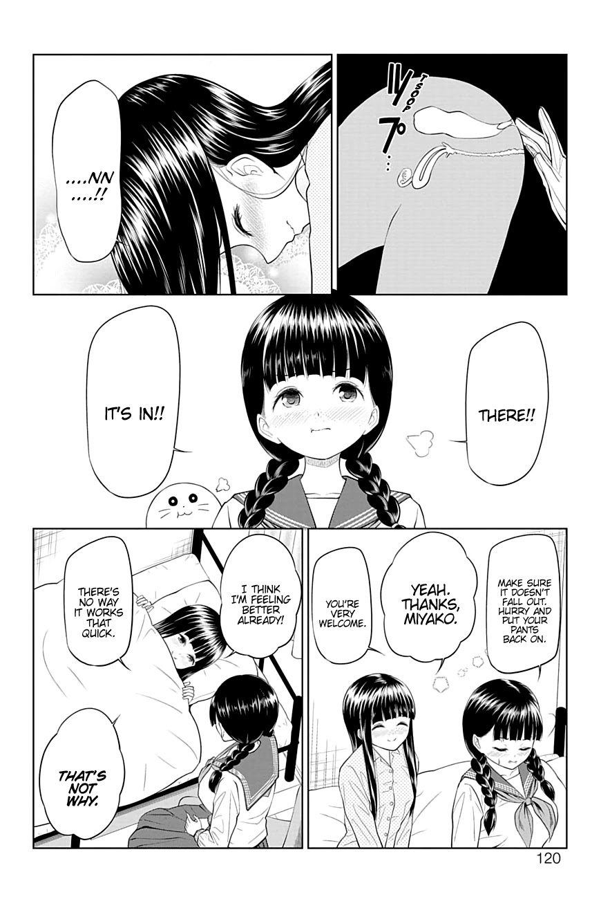 Yuugai Shitei Doukyuusei Chapter 27 page 14 - Chapter 27: Miyakonojou-san Catches a Cold