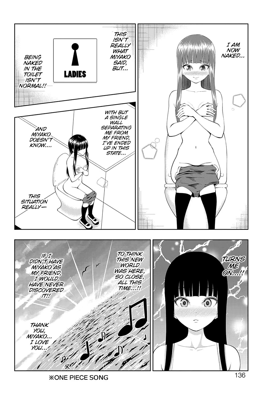 Yuugai Shitei Doukyuusei Chapter 28 page 10 - Chapter 28: Miyakonojou-san Strips Down