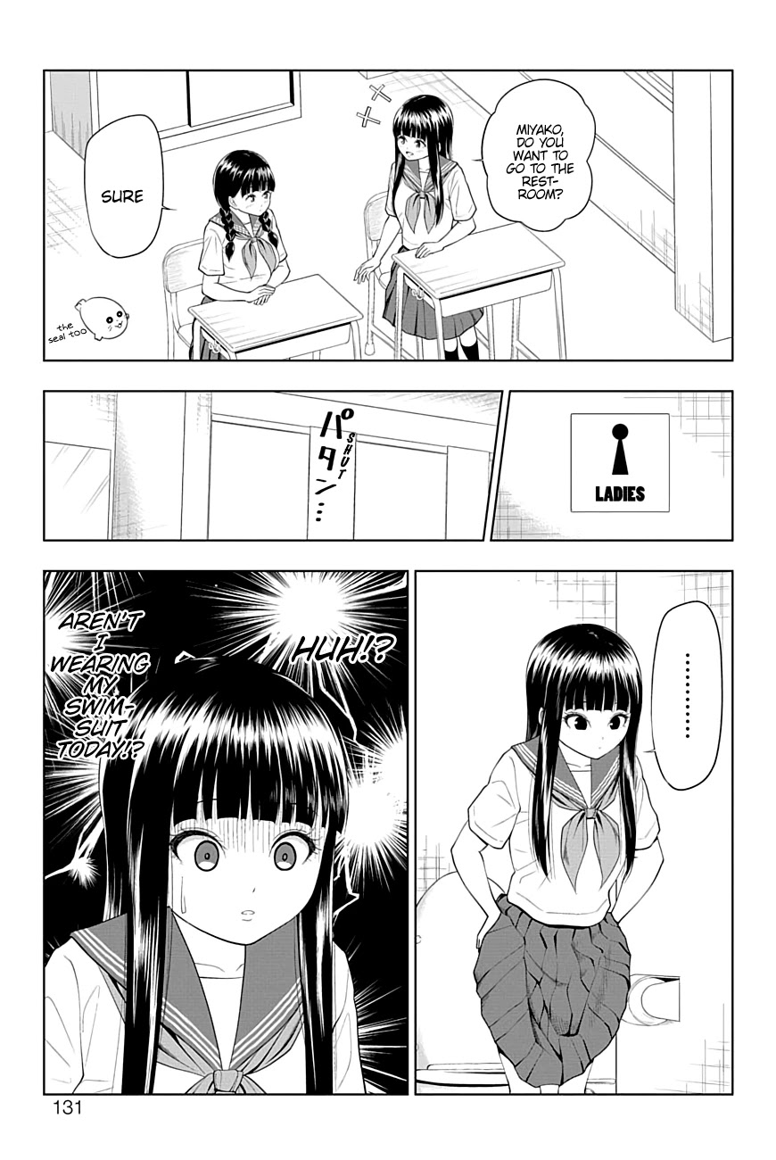 Yuugai Shitei Doukyuusei Chapter 28 page 5 - Chapter 28: Miyakonojou-san Strips Down
