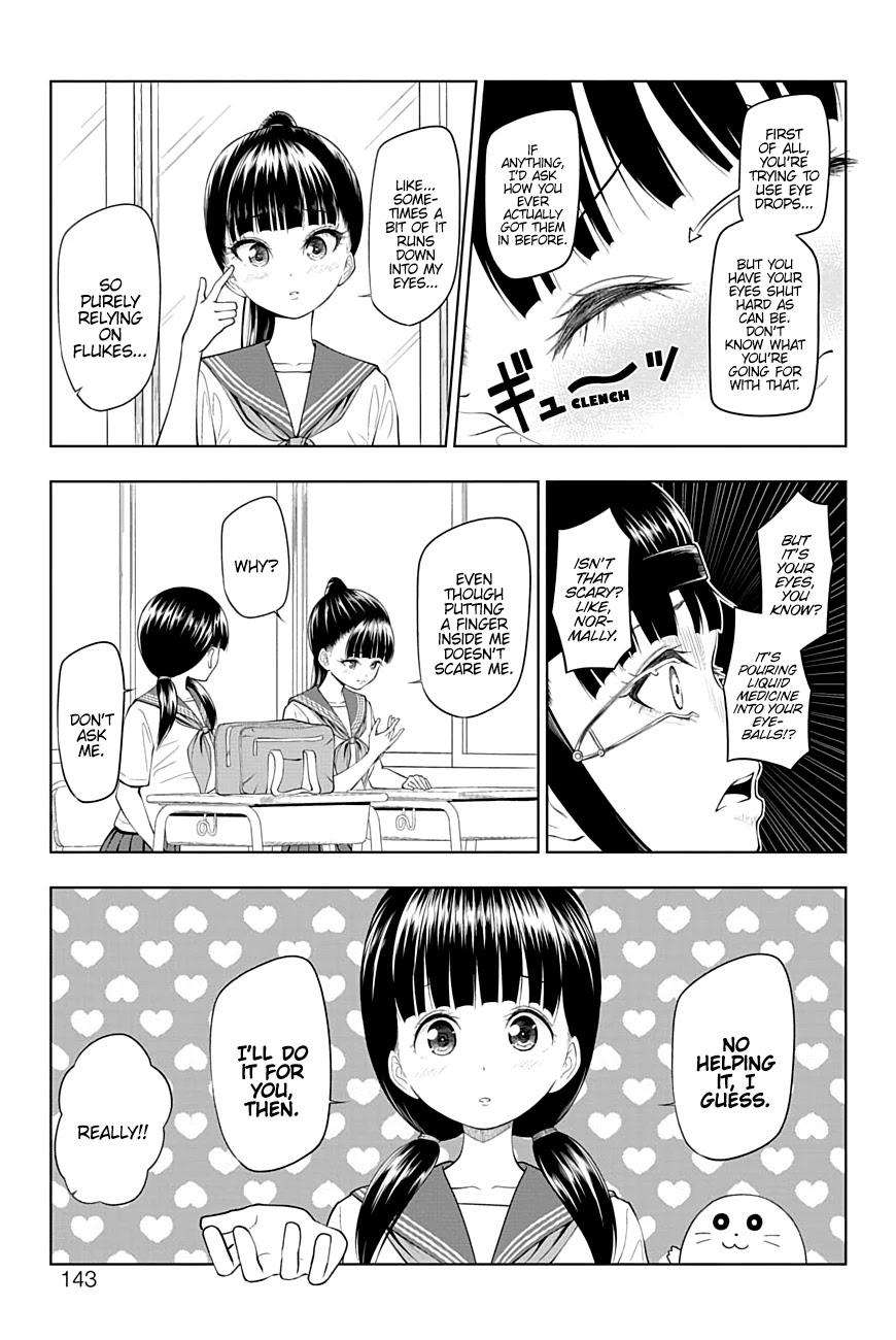 Yuugai Shitei Doukyuusei Chapter 29 page 5 - Chapter 29: Miyakonojou-san is Bad With Eye Drops