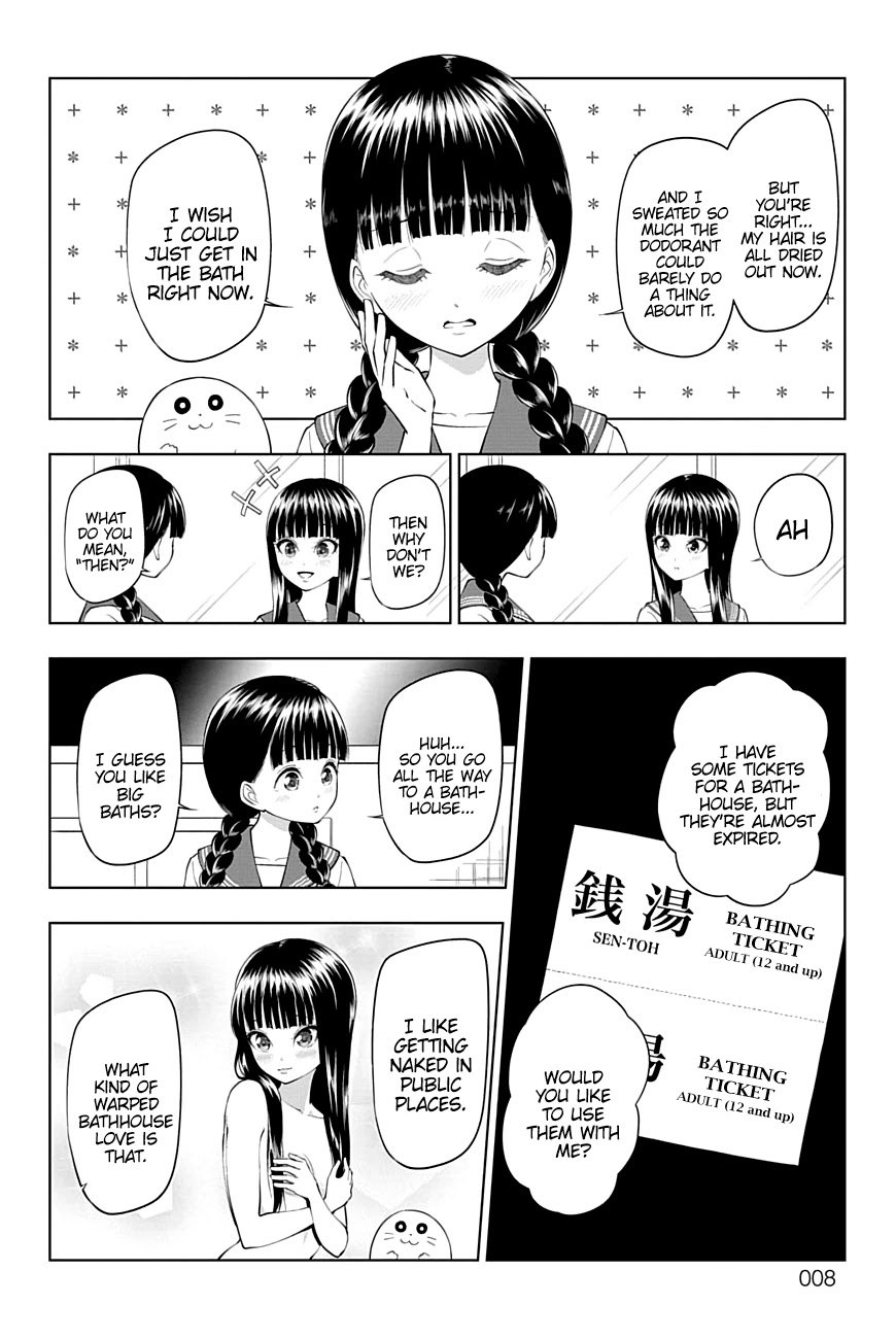 Yuugai Shitei Doukyuusei Chapter 33 page 7 - Chapter 33: Miyakonojou-san Goes to a Bathhouse