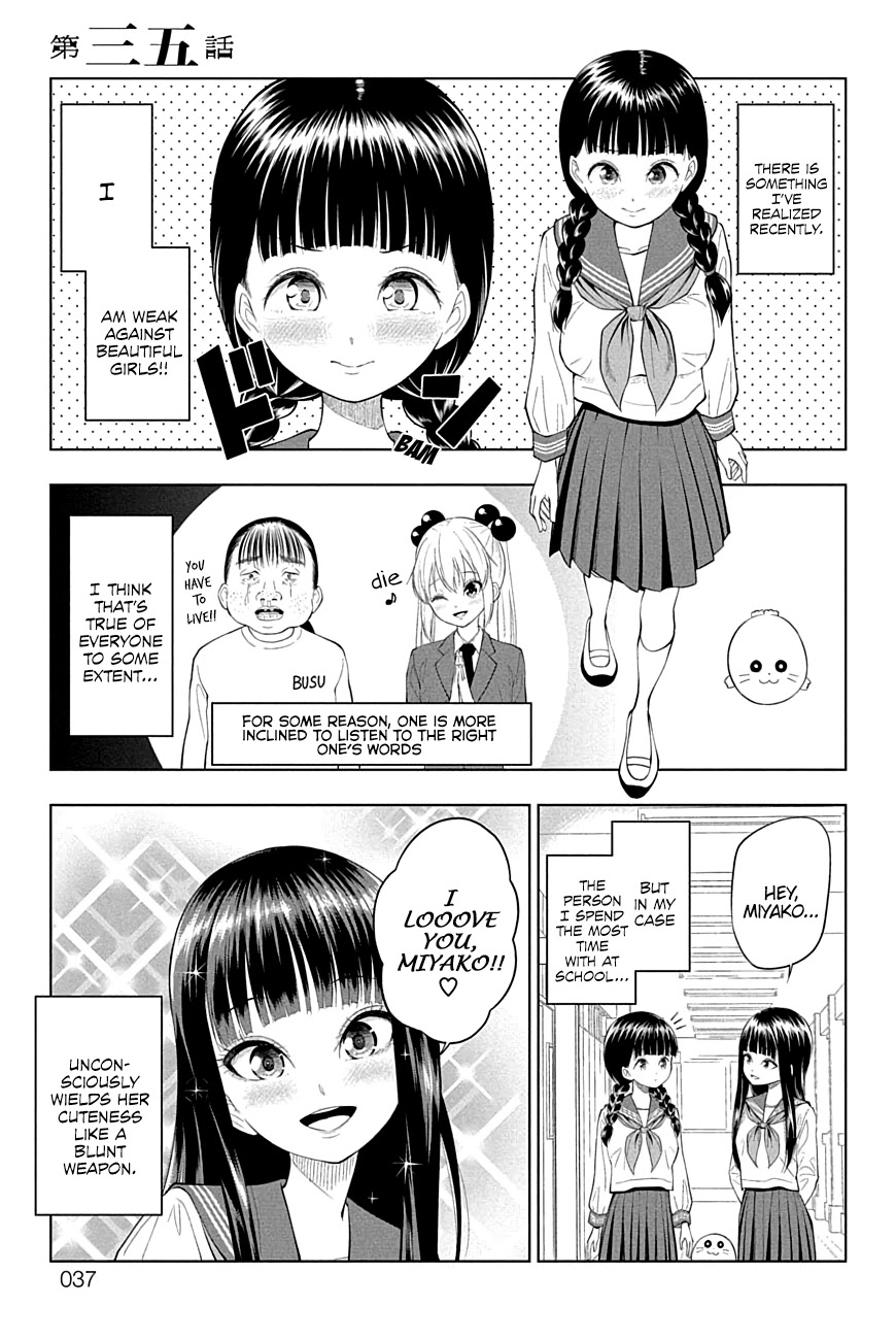 Yuugai Shitei Doukyuusei Chapter 35 page 1 - Chapter 35: Miyakonojou-san Wants to Hear It