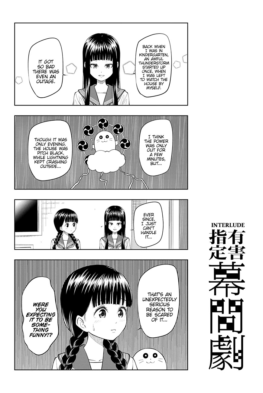 Yuugai Shitei Doukyuusei Chapter 36 page 17 - Chapter 36: Miyakonojou-san is Frightened