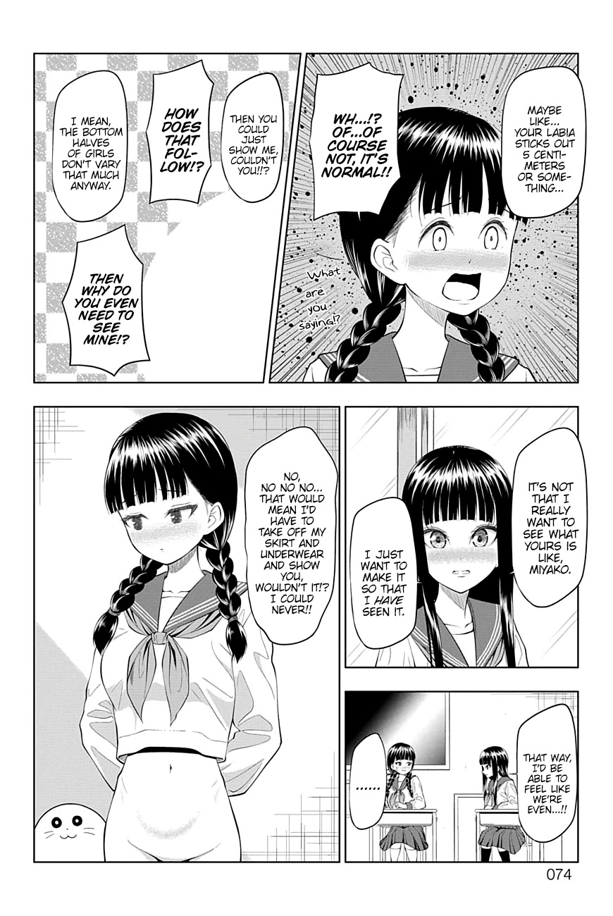 Yuugai Shitei Doukyuusei Chapter 38 page 8 - Chapter 38: Miyakonojou-san Wants to Make Even
