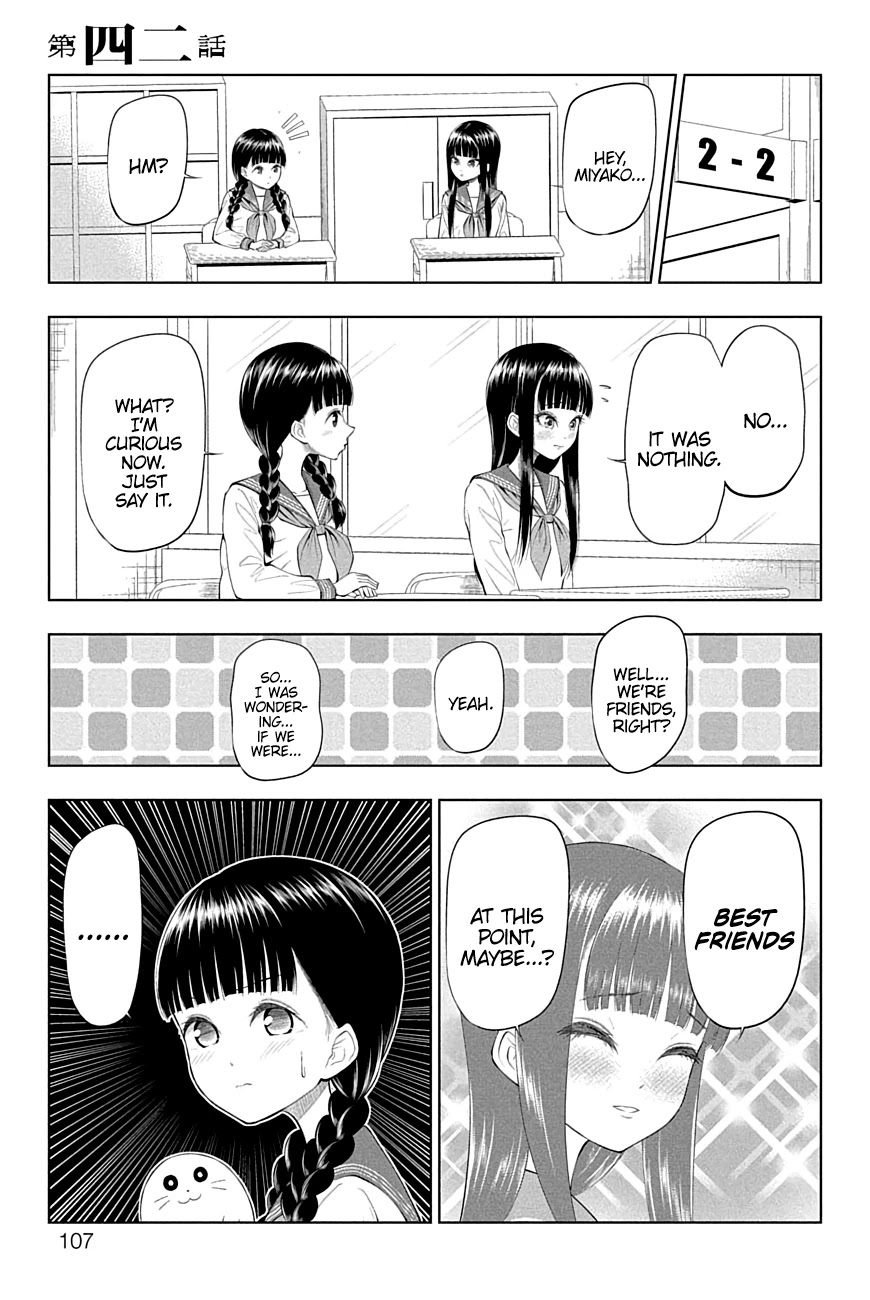 Yuugai Shitei Doukyuusei Chapter 42 page 1 - Chapter 42: Miyakonojou-san Wants to Progress