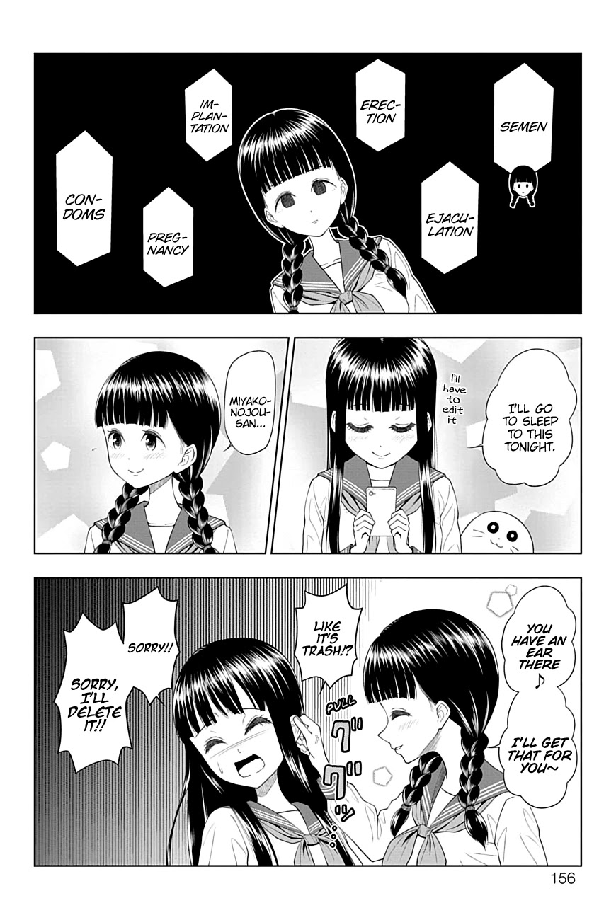 Yuugai Shitei Doukyuusei Chapter 46 page 10 - Chapter 46: Miyakonojou-san Checks Her Answers