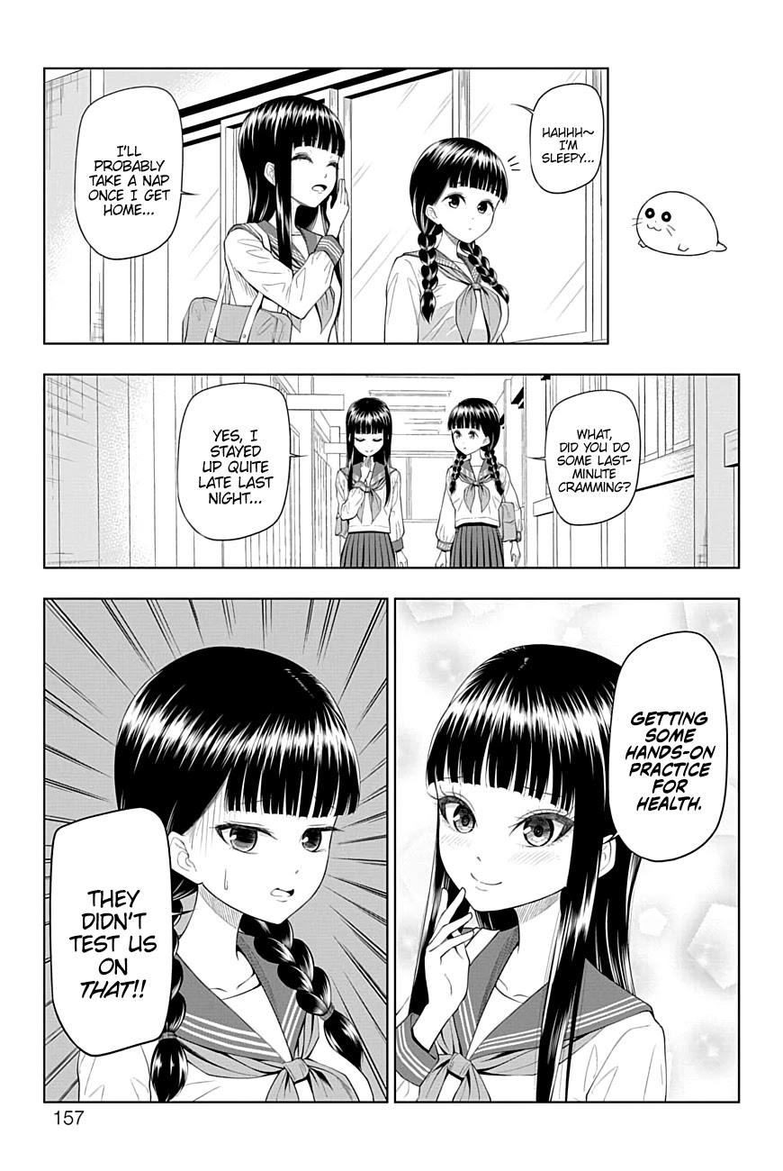Yuugai Shitei Doukyuusei Chapter 46 page 11 - Chapter 46: Miyakonojou-san Checks Her Answers