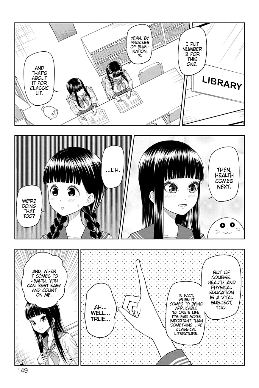 Yuugai Shitei Doukyuusei Chapter 46 page 3 - Chapter 46: Miyakonojou-san Checks Her Answers