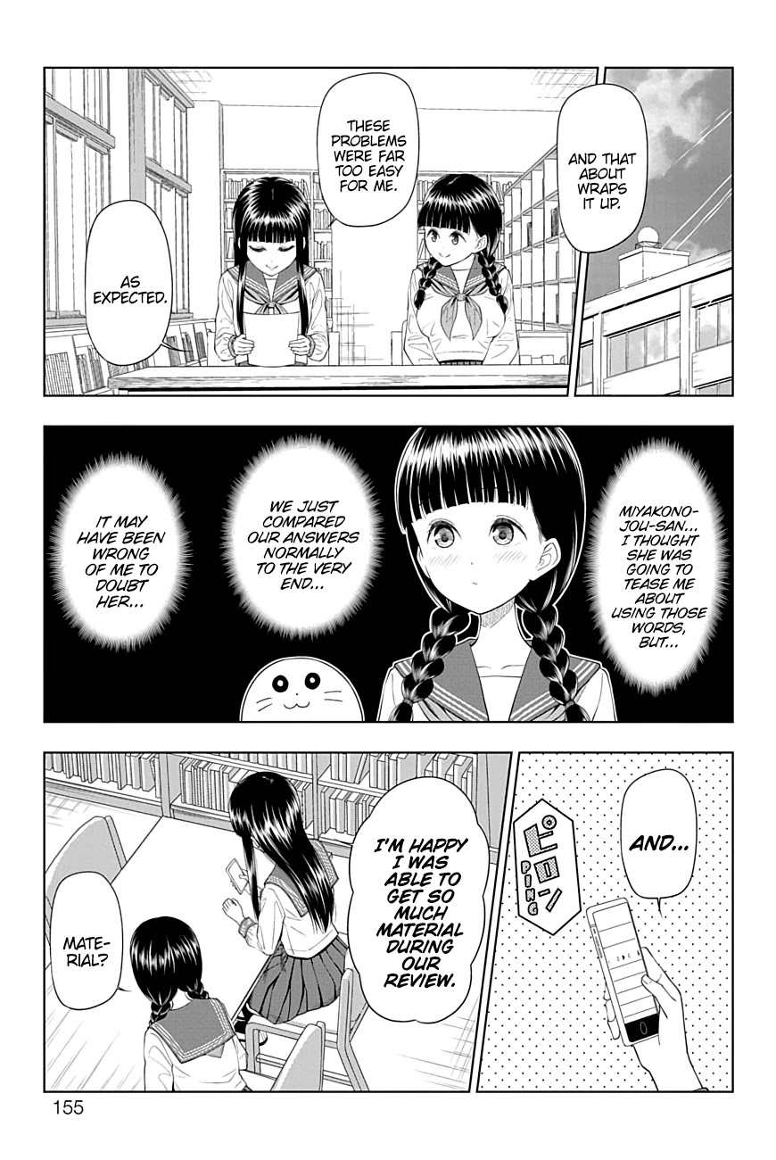 Yuugai Shitei Doukyuusei Chapter 46 page 9 - Chapter 46: Miyakonojou-san Checks Her Answers