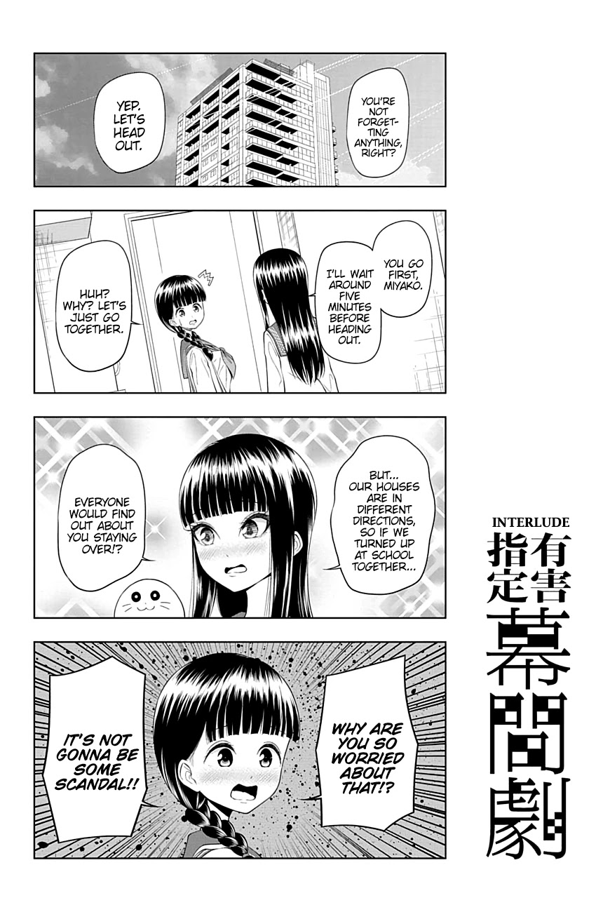 Yuugai Shitei Doukyuusei Chapter 48 page 10 - Chapter 48: Miyakonojou-san is Lonely