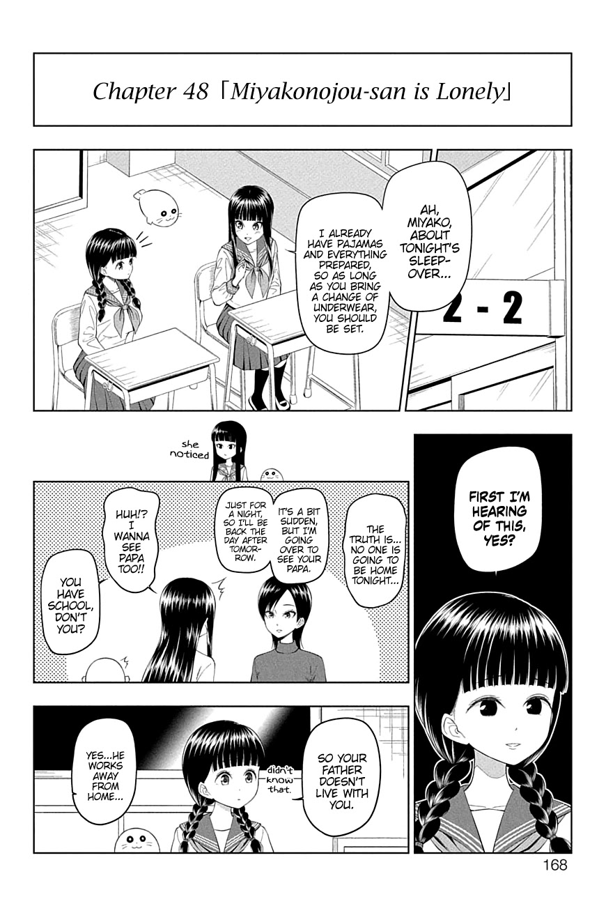 Yuugai Shitei Doukyuusei Chapter 48 page 2 - Chapter 48: Miyakonojou-san is Lonely