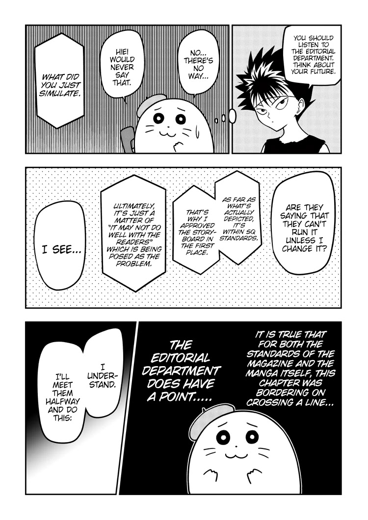 Yuugai Shitei Doukyuusei Chapter 51.6 page 34 - Chapter 51.6: Kuroha-san Posts on Twitter
