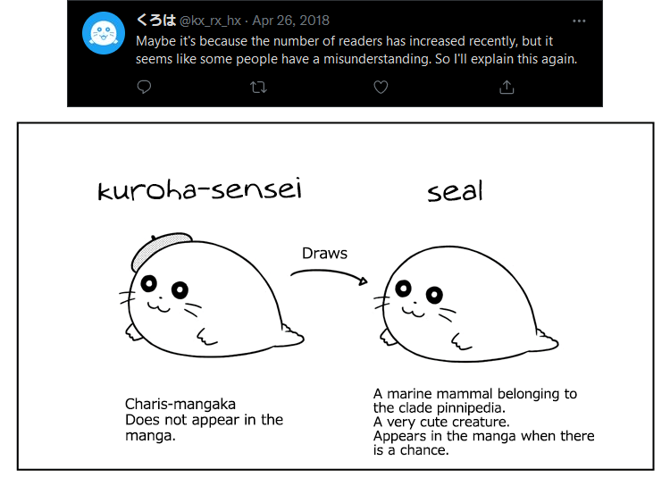 Yuugai Shitei Doukyuusei Chapter 51.6 page 37 - Chapter 51.6: Kuroha-san Posts on Twitter