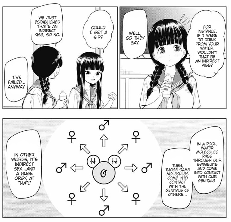 Yuugai Shitei Doukyuusei Chapter 51.6 page 48 - Chapter 51.6: Kuroha-san Posts on Twitter