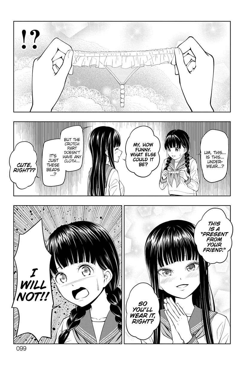 Yuugai Shitei Doukyuusei Chapter 9 page 10 - Chapter 9: Miyakonojou-san Really Won't Wear Them