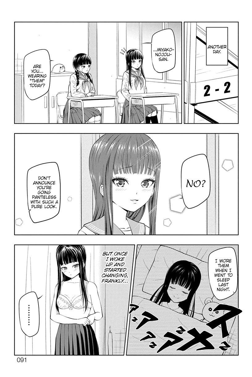 Yuugai Shitei Doukyuusei Chapter 9 page 3 - Chapter 9: Miyakonojou-san Really Won't Wear Them