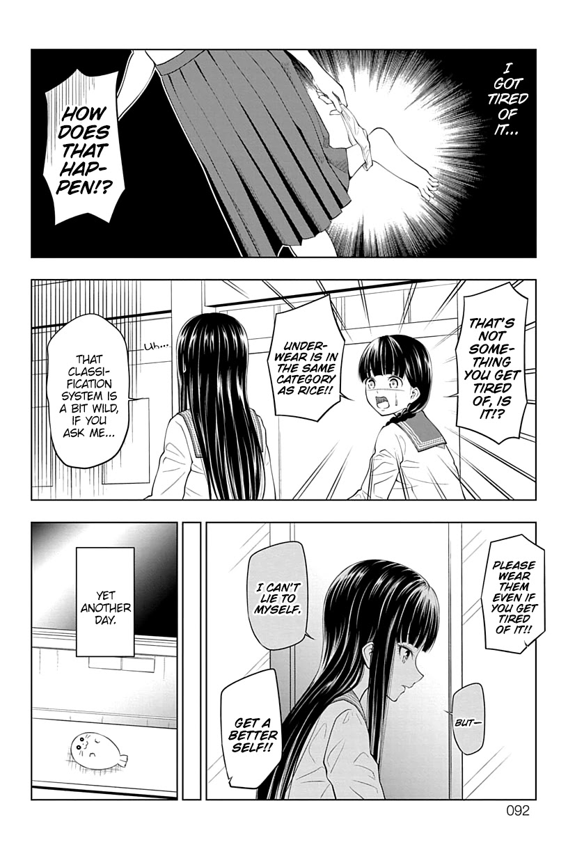 Yuugai Shitei Doukyuusei Chapter 9 page 4 - Chapter 9: Miyakonojou-san Really Won't Wear Them