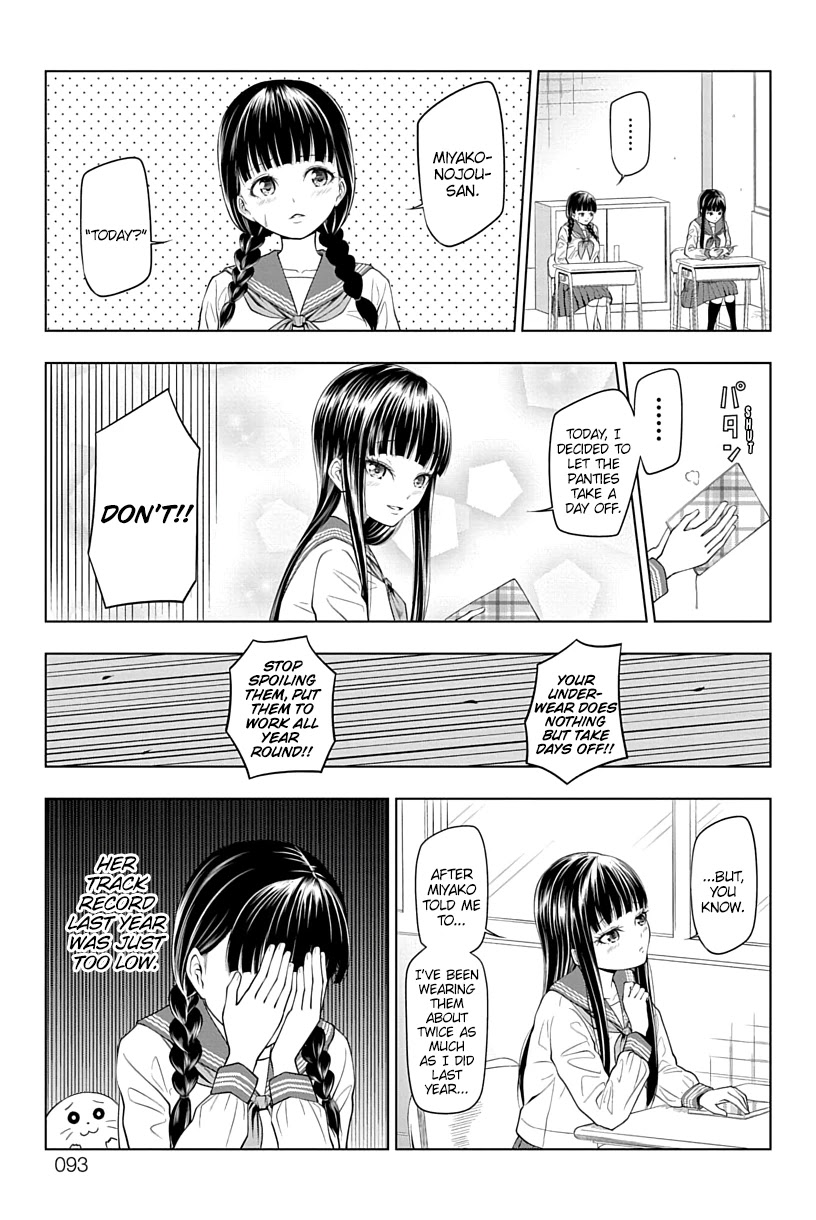 Yuugai Shitei Doukyuusei Chapter 9 page 5 - Chapter 9: Miyakonojou-san Really Won't Wear Them