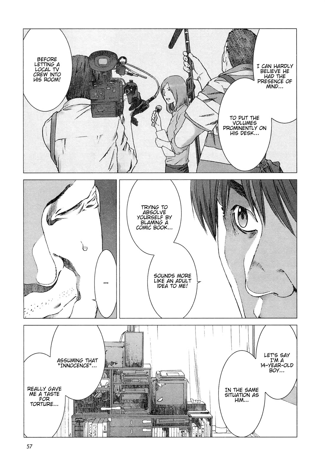 Yuugai Toshi Chapter 10 page 8 - Chapter 10: Fahrenheit 451