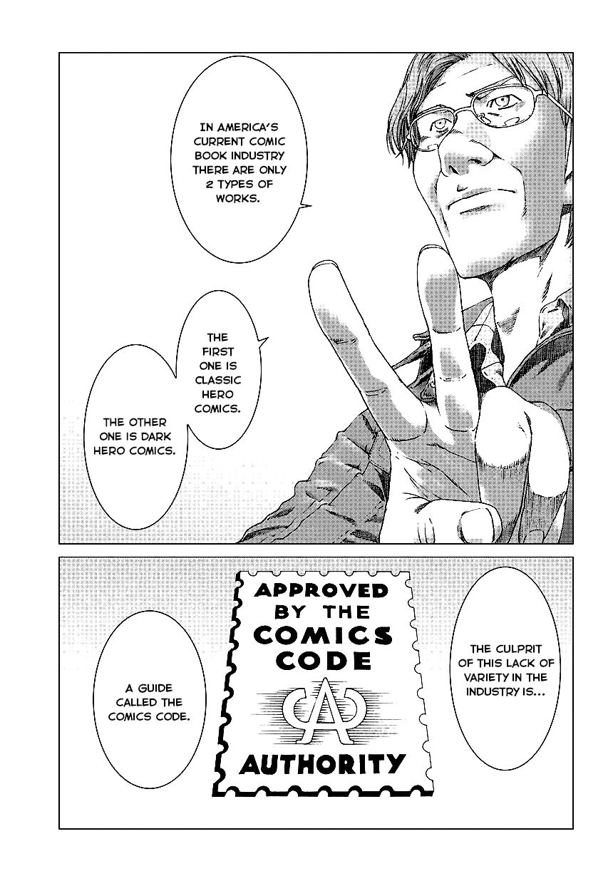 Yuugai Toshi Chapter 7 page 13 - Chapter 7: The Comics Code