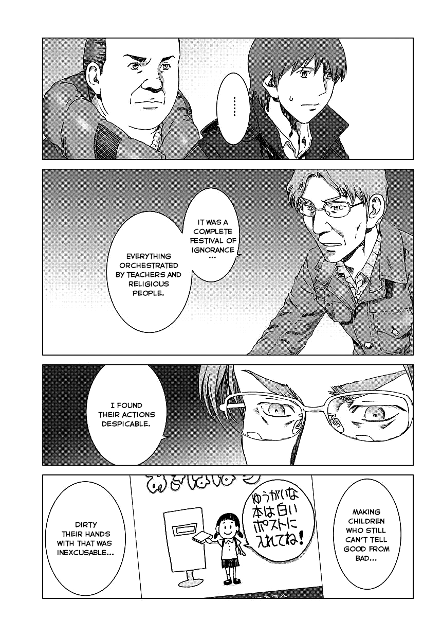 Yuugai Toshi Chapter 7 page 21 - Chapter 7: The Comics Code