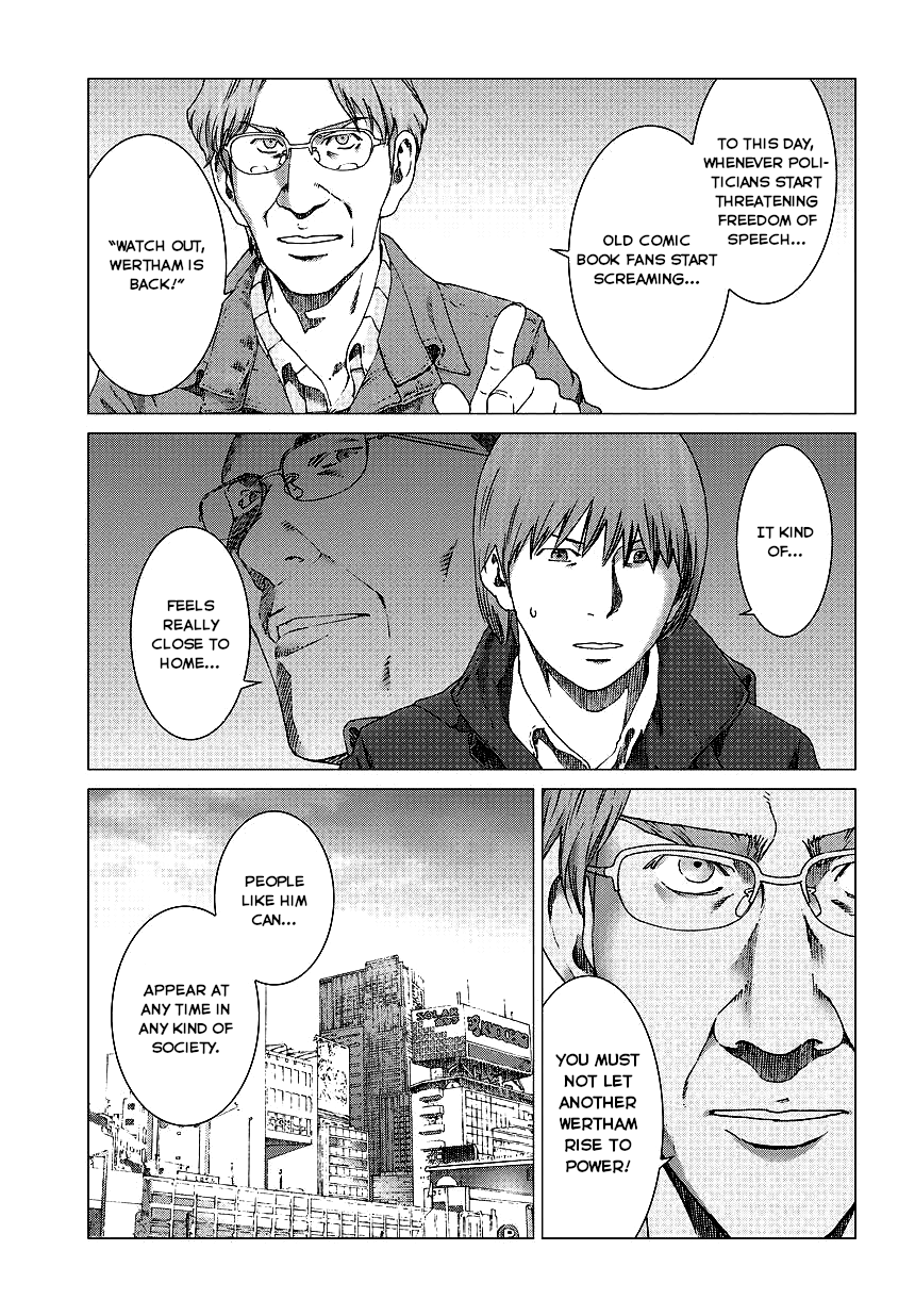 Yuugai Toshi Chapter 7 page 23 - Chapter 7: The Comics Code