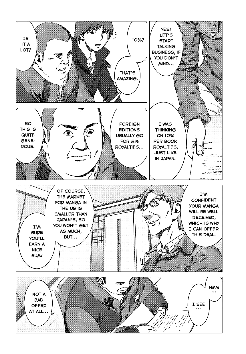 Yuugai Toshi Chapter 7 page 8 - Chapter 7: The Comics Code