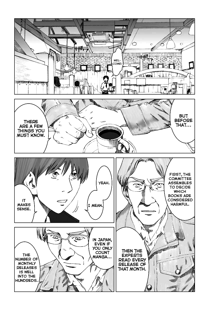 Yuugai Toshi Chapter 8 page 4 - Chapter 8: Loophole
