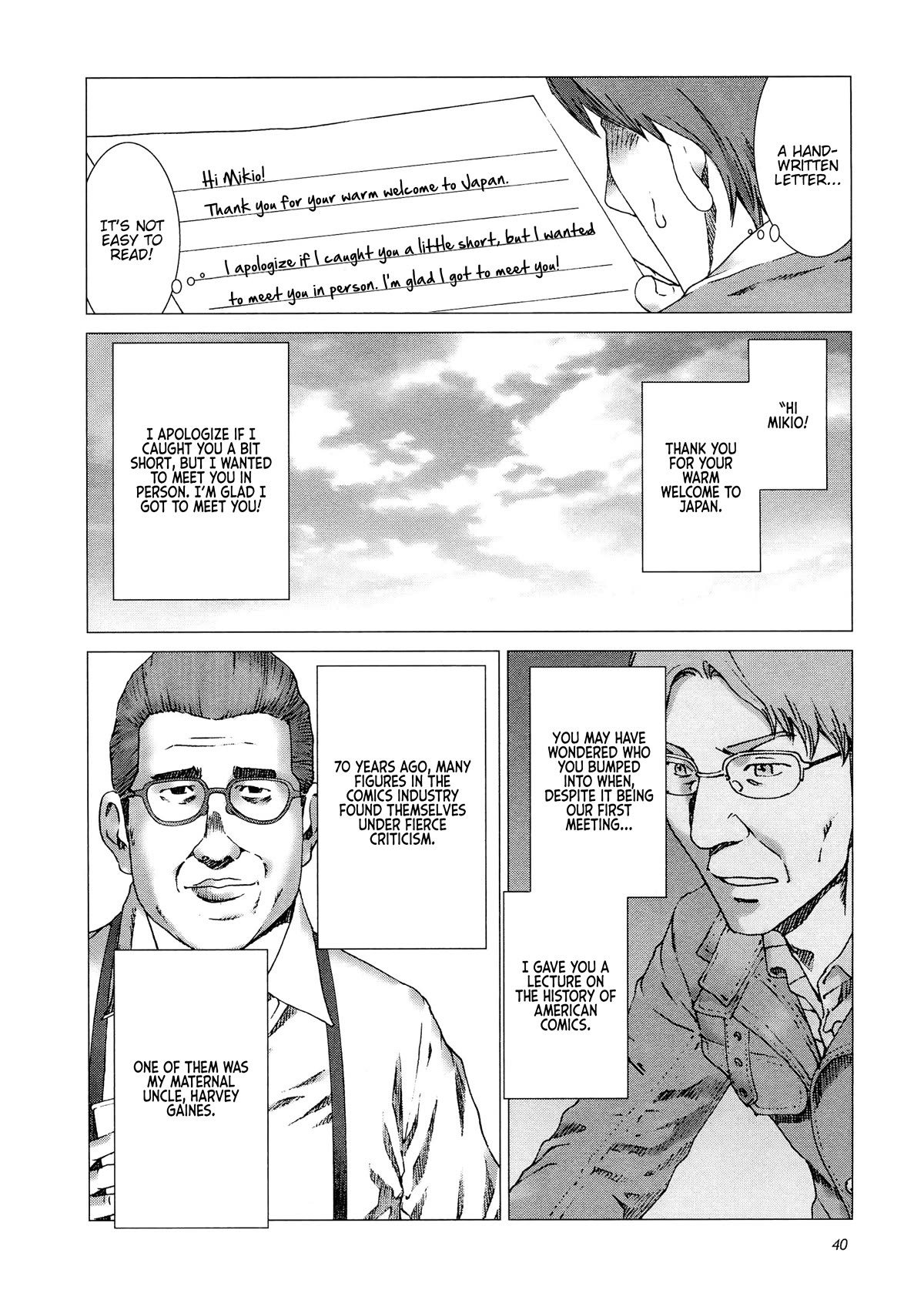 Yuugai Toshi Chapter 9 page 10 - Chapter 9: A 70-Year-Old Letter